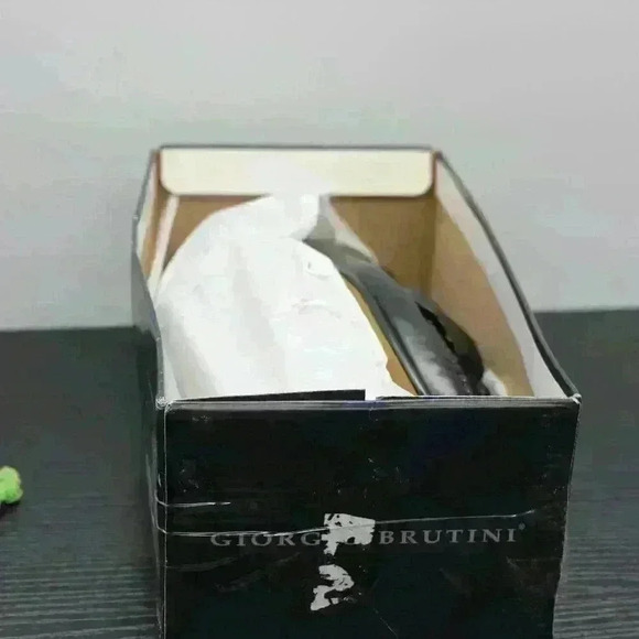 Georgio Brutini Columbus Men's Black Loafers Shoes - Picture 13 of 13